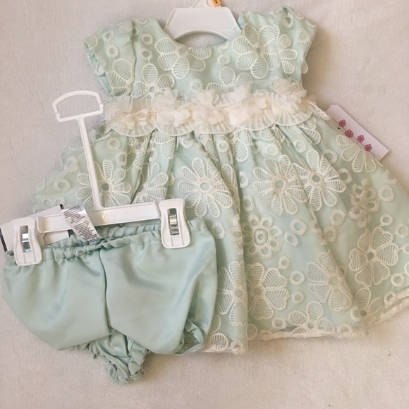 Girls Formal Spring Dresses Bundle 12 Months - Picture 6 of 7